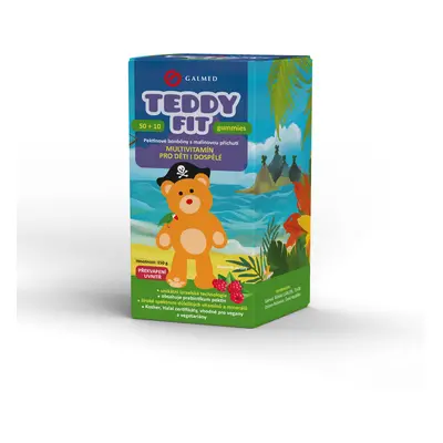 TeddyFit gummies 50+10ks PIRÁT