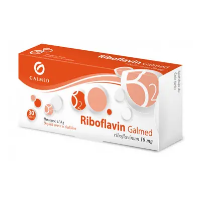 Riboflavin tbl.30x10mg Galmed