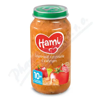 Hami příkrm zel.ratatouille s kuřetem +10M 250g