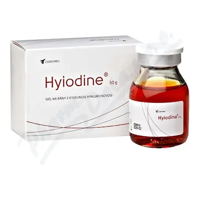 Hyiodine gel na rány s kyselinou hyaluronovou 50g