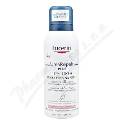 EUCERIN UreaRepair pěna na nohy 10% Urea 150ml