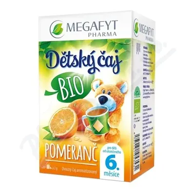 Megafyt Dětský čaj Pomeranč BIO 20x2g