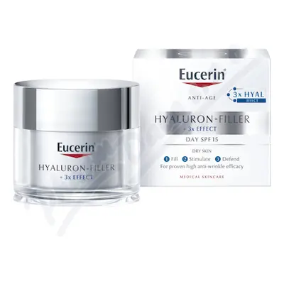 EUCERIN HYALURON-FILLER+3xEFFECT denní krém 50ml