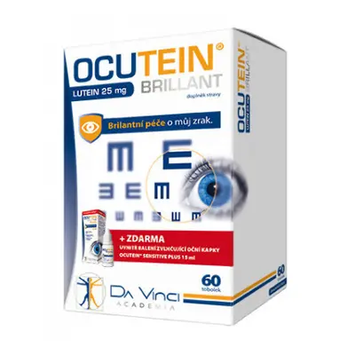 Ocutein Brillant Lutein 25mgDaVinci 60tob.+kapky