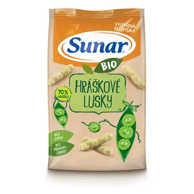 Sunar BIO křupky Hráškové lusky 45g