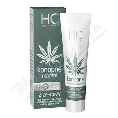 Konopné mazání žíly-cévy 75ml