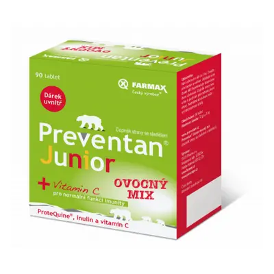 Preventan Junior ovocný mix tbl.90