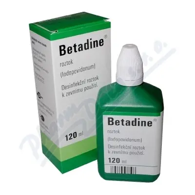 Betadine liq.1x120ml (H) zelený