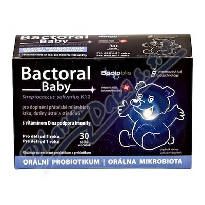 Favea Bactoral Baby s vitamínem D 30 sáčků