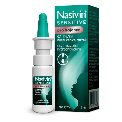 Nasivin Sensitive Kojenci 0.1mg/ml nas.gtt.sol 5ml