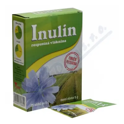 Inulin rozpustná vláknina 25x5g