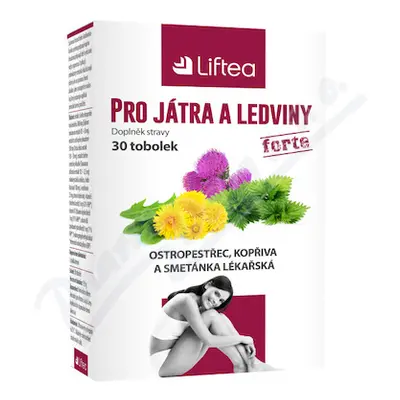 LIFTEA Pro játra a ledviny tob.30