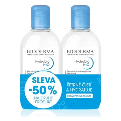 BIODERMA Hydrabio H2O 250ml 1+1 Festival