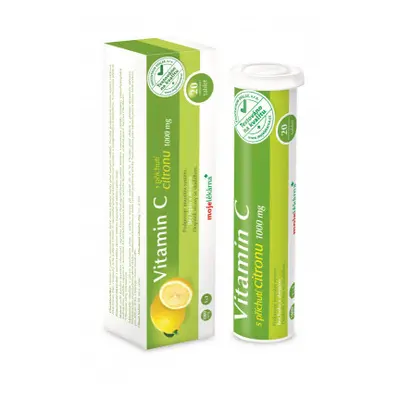 Vitamin C 1000mg citron eff.tbl.20 Moje lékárna