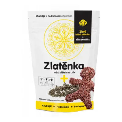 Zlatěnka lněná vláknina a chia 300g