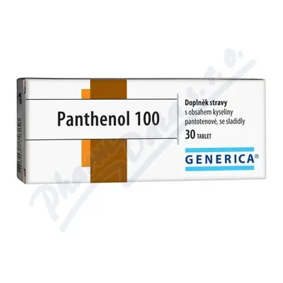 Panthenol 100 Generica tbl.30