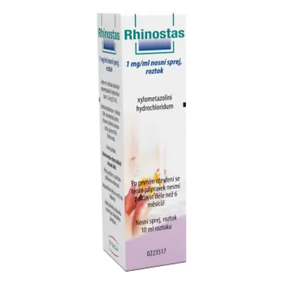 Rhinostas 1mg/ml nas.spr.sol. 1x10ml