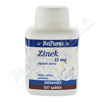 MedPharma Zinek 15mg tbl.107