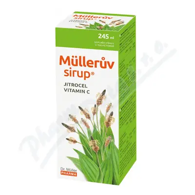 Müllerův sirup s jitrocelem a vitaminem C 245ml