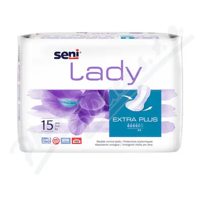 Seni Lady Extra Plus inkontinenční vložky 15ks