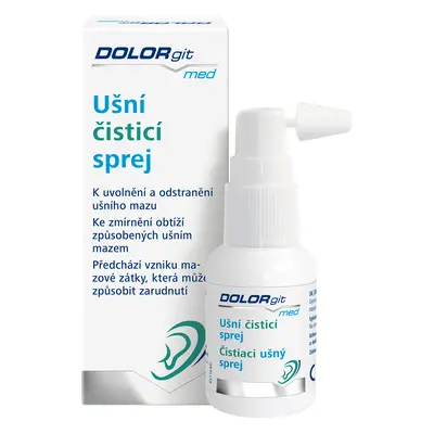 DOLORgit med ušní čisticí sprej 20ml