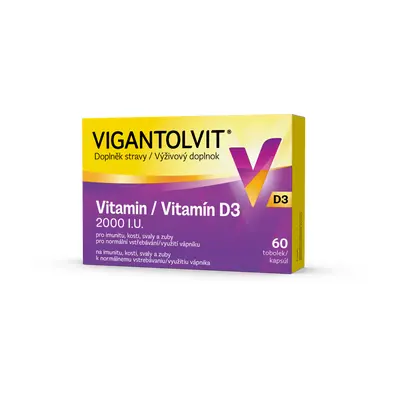 Vigantolvit D3 2000 I.U. 60 tobolek