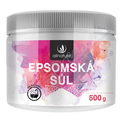 Allnature Epsomská sůl 500g