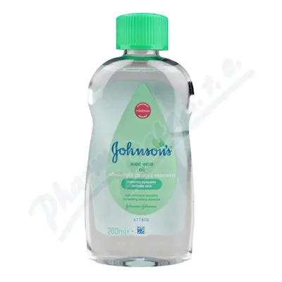 JOHNSONS dětský olej s aloe vera 200 ml