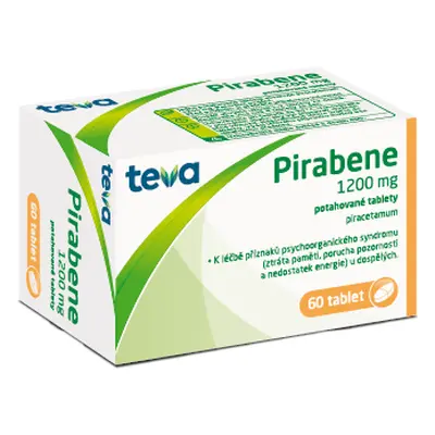 Pirabene, 1200 mg, 60 potahovaných tablet