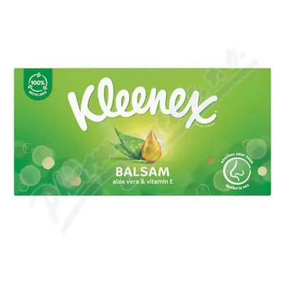 KLEENEX Kapesníky papírové Balsam Box 64ks