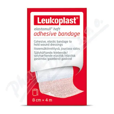 Leukoplast Elastomull obinad.bílé kohez.8cmx4m 1ks