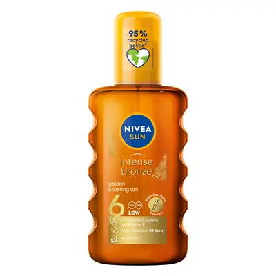 NIVEA SUN OLEJ NA OPALOVÁNÍ VE SPREJI S KAROTENEM OF 6 200ml