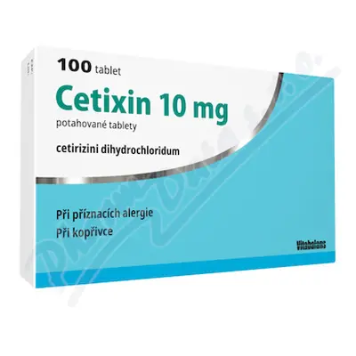 Cetixin 10mg por.tbl.flm. 100x10mg