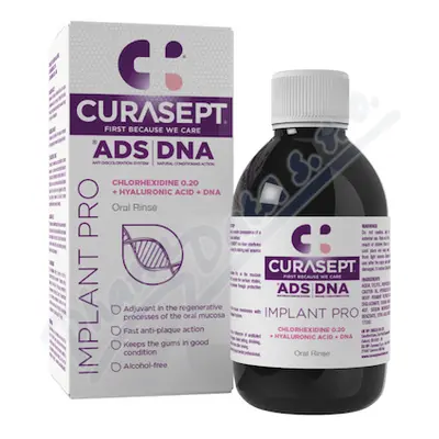 CURASEPT ADS DNA IMPLANT PRO Ústní voda 200ml