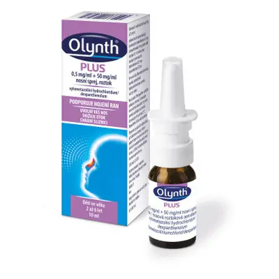 Olynth Plus 0.5mg/ml+50mg/ml nas.spr.sol. 1x10ml