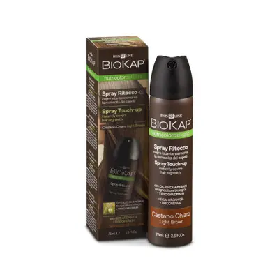 BIOKAP Spray Touch Up krycí sprej Hnědý světlý75ml