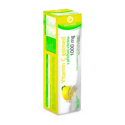 Vitamin C 1000mg citron eff.tbl.20 Galmed