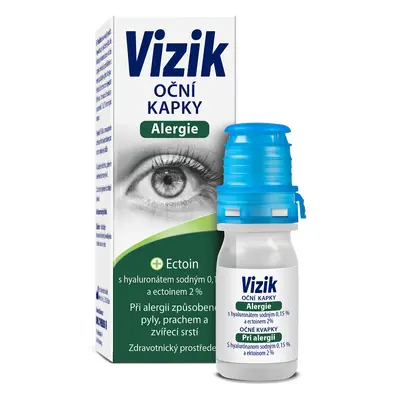 Vizik oční kapky alergie 10ml