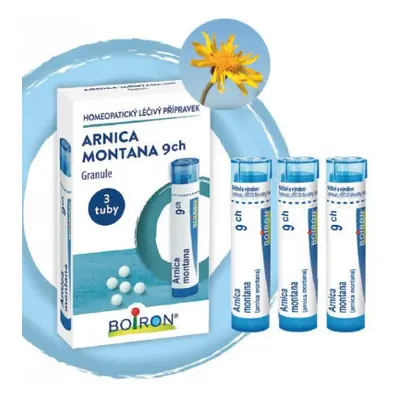 Arnica Montana CH9 gra.4g 3 tuby