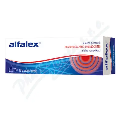 Alfalex rektální mast 25g