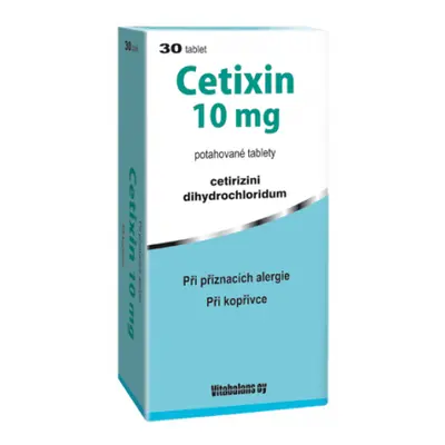 Cetixin 10mg por.tbl.flm.30x10mg