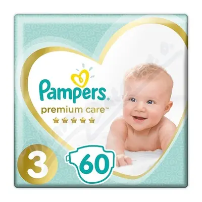 PAMPERS Premium Care Midi 6-10kg 60ks(3)