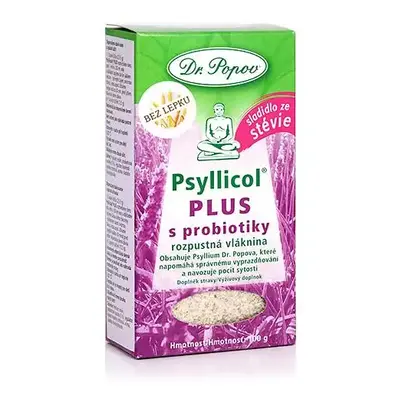 Dr.Popov Psyllicol PLUS s probiotiky 100g