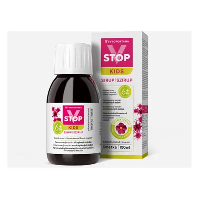 Fytofontana V-STOP sirup KIDS 6m+ limetka 100ml