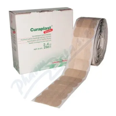 Náplast poinjekční Curaplast sensitiv 2x4cm 250ks