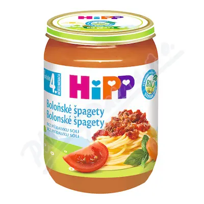 HiPP BABY BIO Boloňské špagety 190g