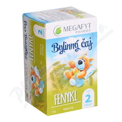 Megafyt Bylinný čaj fenykl pro děti 20x1.5g