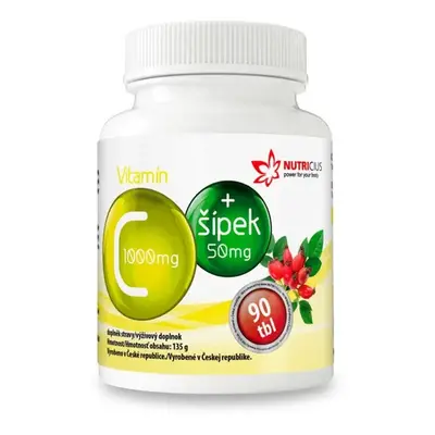 Vitamín C 1000mg+šípek 50mg tbl.90