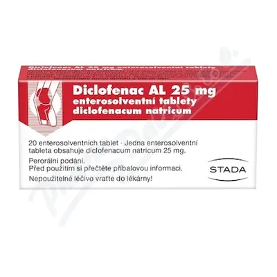 Diclofenac AL 25mg tbl.ent.20