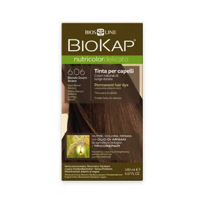 BIOKAP Barva na vlasy 6.06 Blond tm.Havana 140ml